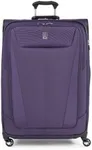 Travelpro Maxlite 5 Softside 2pc Set Expandable Carry On Luggage with 4 Spinner Wheels/Soft Underseat Tote, Lightweight Suitcase, Men and Women, Imperial Purple, Checked-Large 29-Inch, Maxlite 5