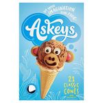 Askeys Classic Ice Cream Cones 21 Pack