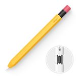 elago Classic Pencil Case Compatible with Apple Pencil (USB-C), Perfect Grip, Protective Skin, Silicone Sleeve, Supports Magnetic Attachment [Yellow]