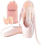 Daydance Pink Girls Pointe Shoes Ki