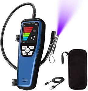 Aprvtio ALD-100 Kältemittel Lecksuchgerät, Kältemittel Detektor mit 3000-mAh-Akku, 2,8-Zoll-Großbildschirm, Optischen und Akustischen Alarmen, Freon Lecksuchgerät für R32, R134a, R454B, R410A, R22 (1)