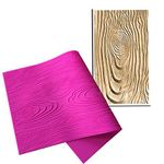 ART Kitchenware Woodgrain Fondant Impression Mat Silicone Cake Lace Mold Color Pink BLM-23