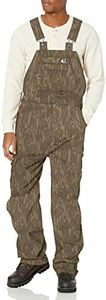 Mossy Oak Men's Standard Cotton Mill 2.0 Hunt Bib Overall, Bottomland, X-Large