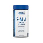 Applied Nutrition R-Alpha Lipoic Acid 200mg - 60 Vegetable R ALA Capsules - Premium Formula (2 Month Supply)