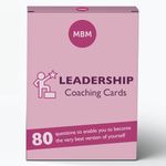 MBM 80 Leadership Coaching Cards. Known as Flash Cards, Emotion Cards & Conversation Starters. Coach Gifts for Managers/Coaches. Use to Know How to Talk to Anyone in the Business & Develop Confidence