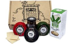 Snowdonia Welsh Cymru Cheese Hamper Truckles with Onion Chutney and Cradocs Crackers Welsh Gift Hamper from GREAT BRITISH TRADING LIMITED