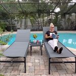 PURPLE LEAF Extra Large Outdoor Cha