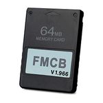 Mviioe PS2 FMCB Free McBoot Card v1.966 Meory Card 64 MB for PS2 - Plug and Play PS2 Memory Card -Runs Games in USB Disk or Hard Disk