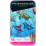 Prismacolor Premier Colored Pencils, Soft Core, Under the Sea Set, 12 Count