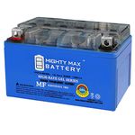 Mighty Max Battery YTX7A-BS Gel 12V 6AH Replacement for Power Sports EXIDE 7A-BS Battery