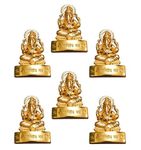 Betterminds Return Gift for Women Ganesh Idol (Pack of 6), Diwali Gifts, Baby Shower Return Gifts, Wedding Gifts, Birthday Return Gifts