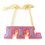 guancrown Fantasy Football Chain Medal, Gold Champ Necklace Award Medal, MVP Necklace, Football Turnover Chain (Fantasy Football Chain), Fantasy Football Chain, 11