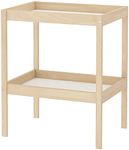 Ikea SNIGLAR Changing Table, Beech, White