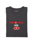 Kiddin Kids Tshirt/Nana and Nani's Jaan/Family Love Special / (Black) 9-10 Years