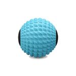 MURLIEN Massage Roller Ball, Deep Tissue Massager for Myofascial Release, Mobility Ball for Exercise and Workout Recovery, Alleviating Neck, Back, Legs, Foot or Muscle Tension - Blue, 8cm / 3.15in