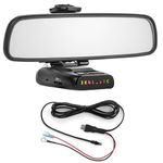 Radar Mount Mirror Mount Bracket + Direct Wire Power Cord for Uniden (3001209)