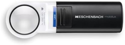 ESCHENBACH 1511-7 LED Wide Light Magnifier 7X 1.4 inches (35 mm) Diameter