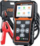 FOXWELL BT705 Plus Car Battery Tester 12V 24V Automotive, 100-2000CCA Battery Load Tester Digital Battery Analyzer Charging System Alternator Analyzer Cranking Checker for Car Heavy Duty Truck Marine