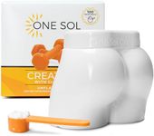 One Sol Creatine for Women Booty Gain, All Natural Women's Creatine Powder with Creapure, Increase Lean Muscle Mass, Reduce Recovery Time, Promotes Brain & Bone Health (Unflavored, 100 Servings)