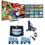 Toyfinity Handheld Game Console and Tv Video Game Set for 2 Players Play Classic Inbuilt Games Like Snow Bros Super Mario Contra Tank Road Duck Hunt