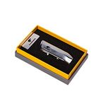 thecigarholder London Cigar 3 Torch Lighter Windproof Gas Lighter and Cutter
