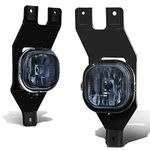 Ford Super Duty/Excursion Pair of Bumper Driving Fog Lights (Smoke Lens)