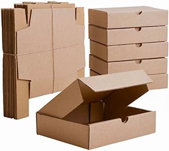 IPEA Scatole di Cartone Piatte 21 x 15 x 5 cm per Spedizioni, E-Commerce, Regali – 10 Pezzi – Made in Italy – Reattangolari Multiuso per Imballaggio Oggetti, Eventi, Feste – Confezione
