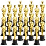 THE TWIDDLERS - 24 Piece Plastic Trophy Awards Winner Set - Perfect for Drama Competitions, Acting Classes, Dance, Mini Trophies for Recognition & Achievement Ceremony Gifts