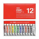 Holbein Artist's Watercolors Set of 12 5ml Tubes W401