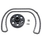 Toolly Go Kart Clutch 3/4 Bore 12T with #35 Chain, Centrifugal Clutch Compatible with Go Kart Minibike Honda Engines 3/16 Key Way