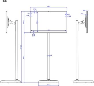 32" Portable Touch Screen Smart TV with 5MP Camera & Swivel Stand