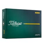 Titleist AVX Golf Balls, Yellow (one Dozen)