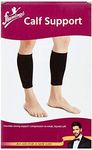 Flamingo Orthopedic Calf Support Leg Compression Sleeves for Sports, Gym, Running, Cycling, Jogging and Workout (1 pair) | calf muscle support for men & women