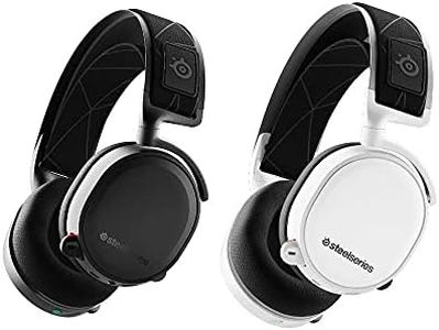SteelSeries Arctis 7 Wireless Gaming Headset - DTS Headphone: X v2.0 Surround for PC and PlayStation 5, PS4 - White