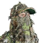 Mossy Oak & Realtree 2-in-1 3D Leafy Face Mask Camo Hats for Hunting (Adjustable, One Size Fits Most), NWTF Mossy Oak Obsession Camo, 6-8