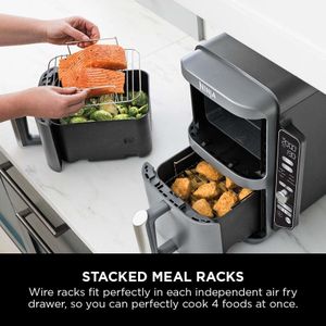 Ninja Double Stack XL Air Fryer 9.5L – Grey