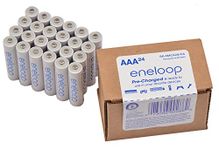 Panasonic BK-4MCA24/CA eneloop AAA 2100 Cycle Ni-MH Pre-Charged Rechargeable Batteries 24 Pack