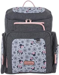 Disney Minnie Mouse Backpack Diaper Bag, Minnie Mouse Jartop, Backpack, Diaper Bag