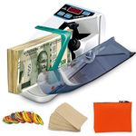 BRONTIX P-100 Money Counting Machine Mini | LED Display Note Counting Machine Cash Counter Machine Mini with UV/WM Detection, Auto Shut-Off Currency Counting Machine for Home (Portable Bundle)