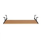 UniShop Wooden Keyboard Tray Under Desk Adjustable - Perfect for Home/Office Table (Beige, 20 x 11 Inches)