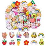 45 Pcs Acrylic Cute Pins for Backpacks, Kawaii Backpack Pins Set Cartoon Pins for Backpacks Aesthetic Christmas Pins for Girl Clothing Bag Jackets Hat Accessories (45 Assorted Styles)