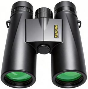 Asacam 12x42 Binoculars for Adults, High Powered Binoculars with Large Eyepiece, Lightweight HD BAK4 Prism for Bird Watching, Travel, Hunting, Camping, Sports