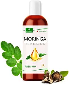 Aceite de Moringa Premium 100ml - primera presión de semillas oleíferas maduradas al sol - cuidado de la piel, cabello, heridas y cicatrices antienvejecimiento, aceite comestible de MoriVeda