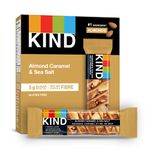 KIND Fruit & Nut Caramel Almond Sea Salt, Gluten Free, Low Sugar, 1.4 Ounce, 5 Count