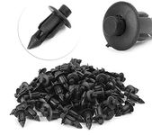 Speedwav Plastic Car Fender Door Panel Fastener Clip Black Bumper Retainer Rivet Car Styling 50 Pieces