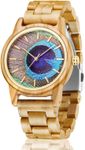 MUJUZE Wooden Watch for Men, Lightw