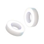 2Rolls Micropore Adhesive Surgical Tapes,PE Hypoallergenic Micropore Medical Tape,Tearable Surgical Tapes Wound Dressing Tapes for First Aid Taping Bandages Breathable Eyelash(1.25cm*9m/roll)