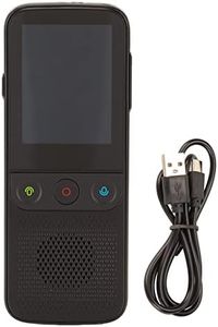 Dispositivo di Traduzione Linguistica, T10 PRO Traduttore Vocale in 137 Lingue Traduttore Intelligente Bidirezionale in Tempo Reale per Viaggi WiFi e Traduzione Offline(Nero)