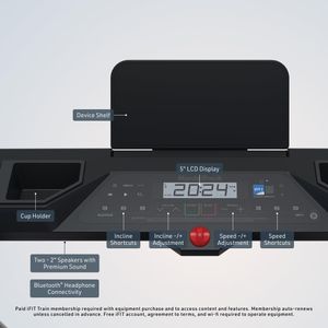 NordicTrack T Series 5 Treadmill – Folding Electric Running Machine