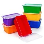 GAMENOTE Colored Plastic Storage Bi